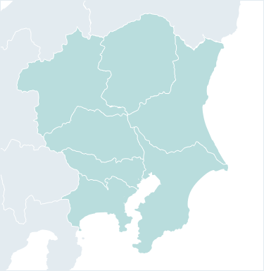 関東地方の地図